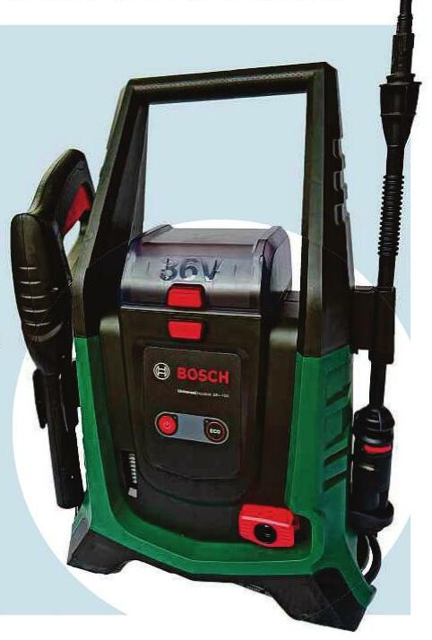TESTED Cordless pressure washers
